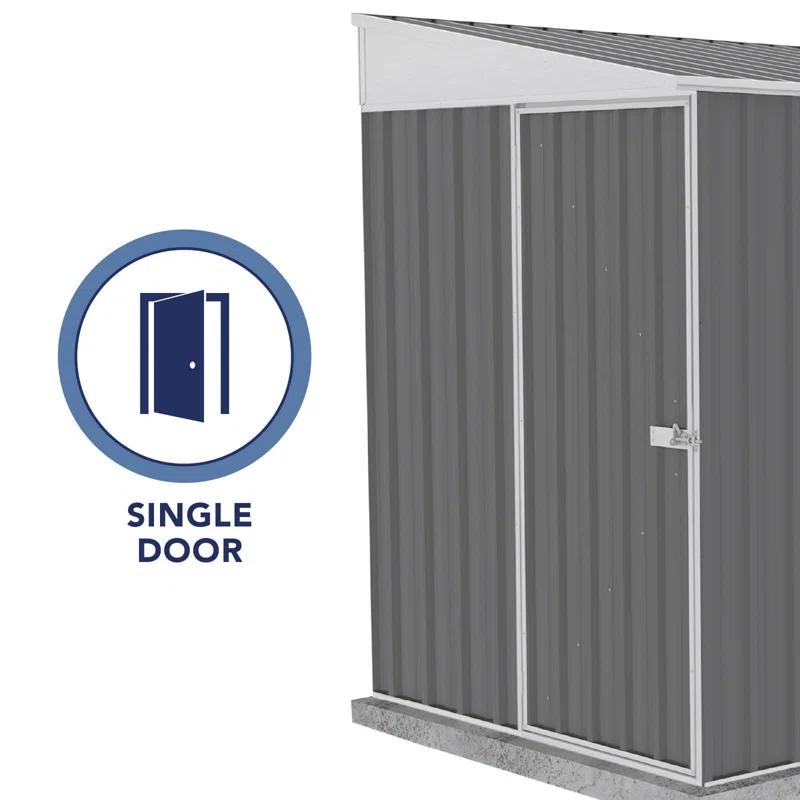 Absco Absco Durango Galvanized Steel Storage Shed