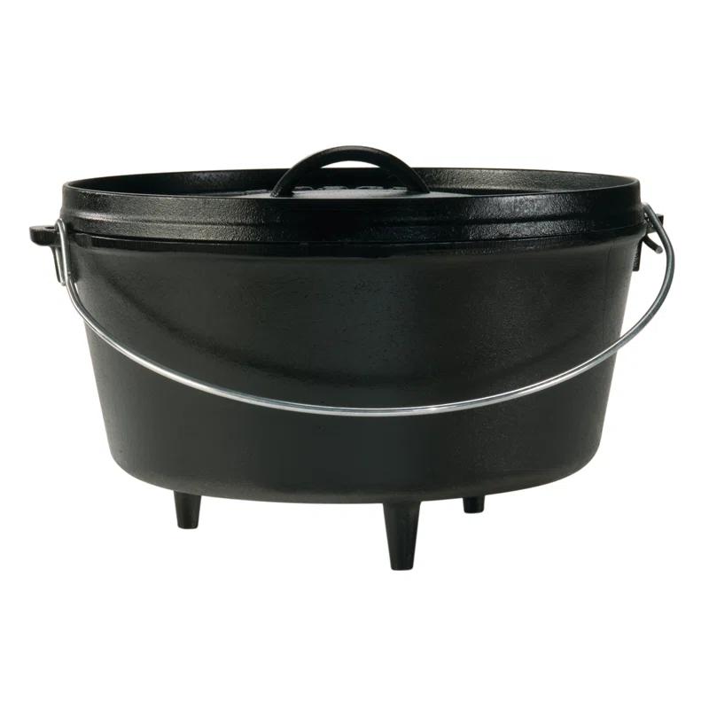 Lodge Lodge Cast Iron Camp Dutch Oven