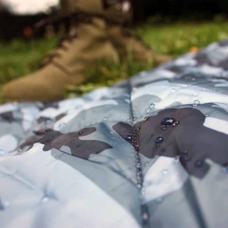 Coleman Coleman Reversible Water Resistant Nylon and Sherpa Diamond Quilted Indoor/Outdoor Throw/Picnic Blanket