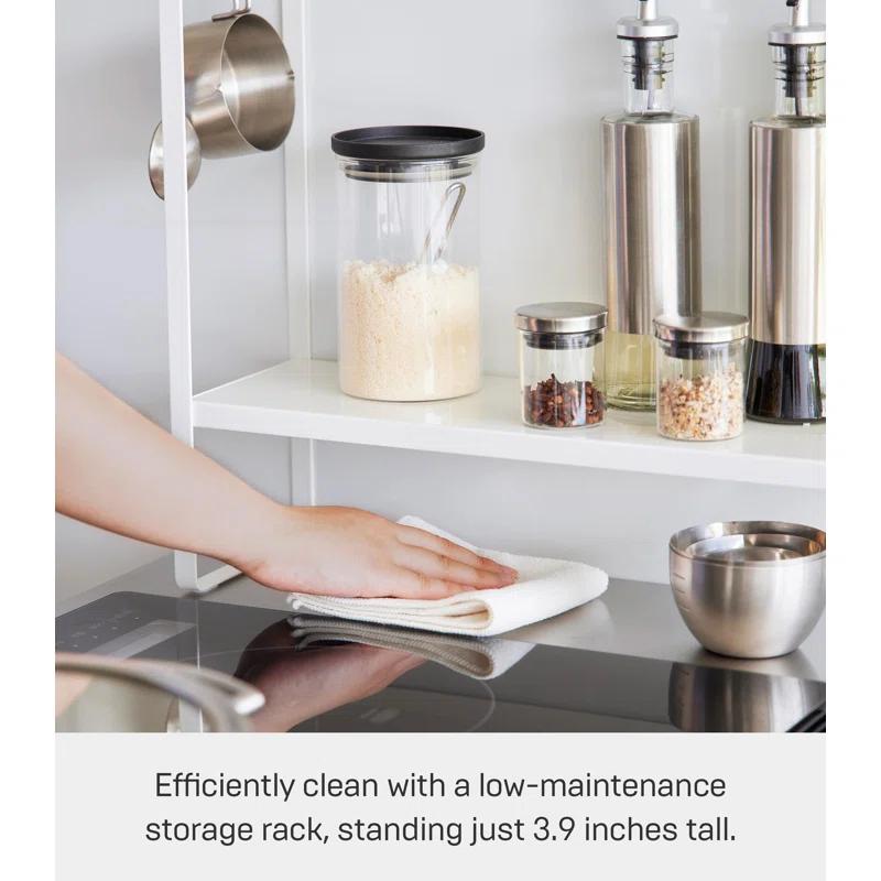 Yamazaki Home Two-Tier Countertop Rack, Steel