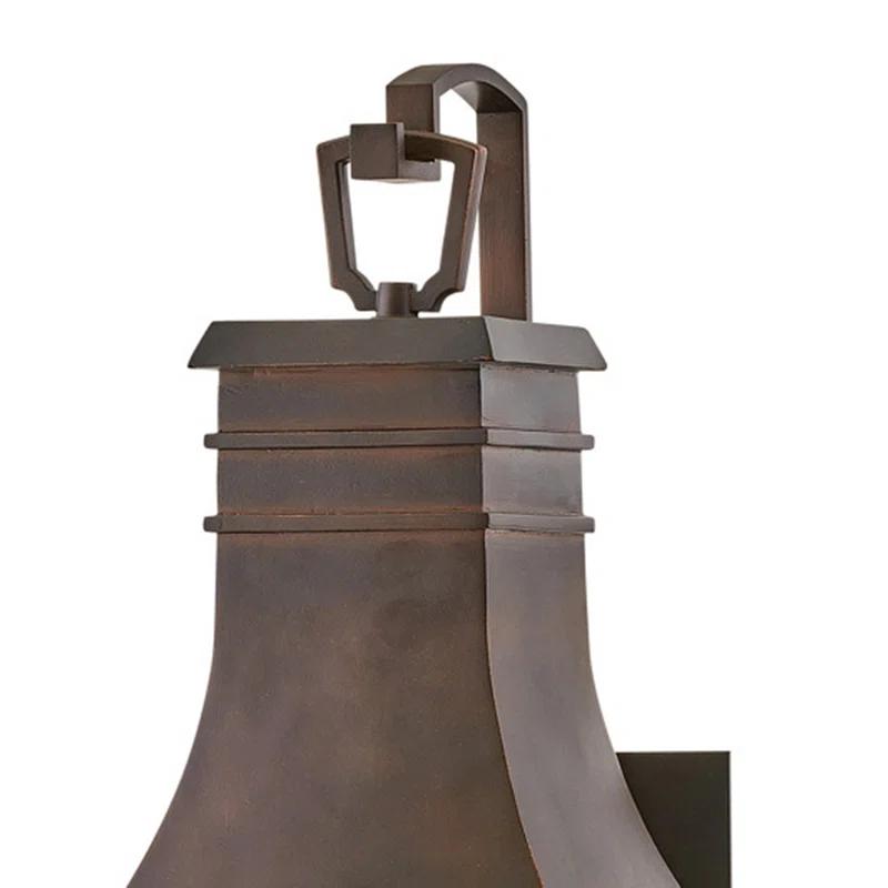 Hinkley Beacon Hill 2 - Bulb 23" H Seeded Glass Outdoor Wall Lantern