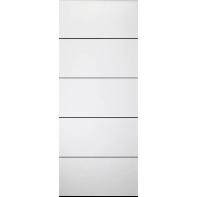 Belldinni Smart Pro 4H Paneled Manufactured Wood Prefinished Standard Door Slab