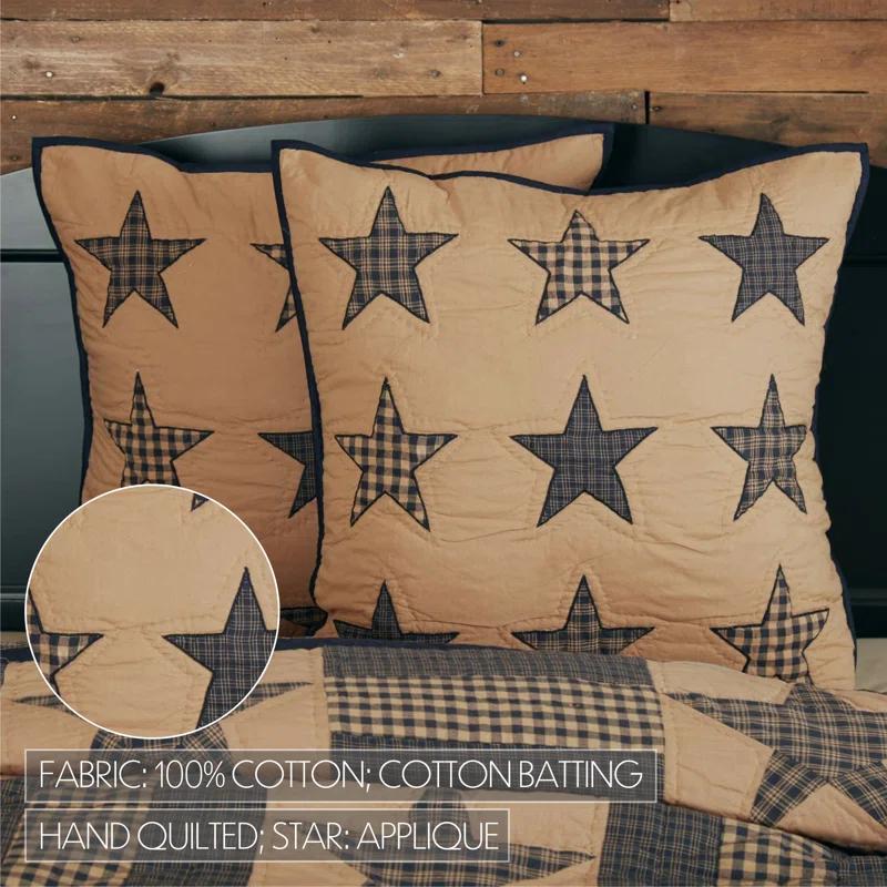 VHC Brands Teton Star Cotton Blend Pillow Sham