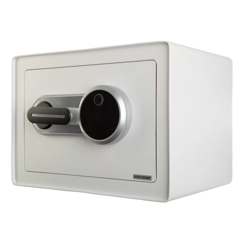 Stalwart Stalwart Biometric Safe - Lock Box with Fingerprint Scanner and Digital Key for Quick Access - Money Safe for Cash and Jewelry - Home Safes