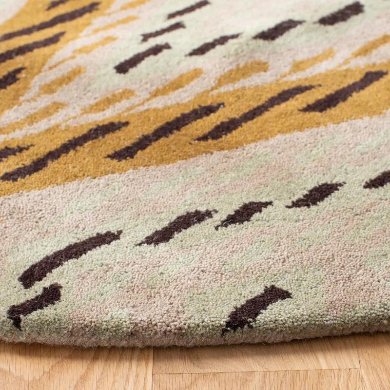 Dakota Fields Eaton Wyndham Hand Tufted Wool Geometric Rug