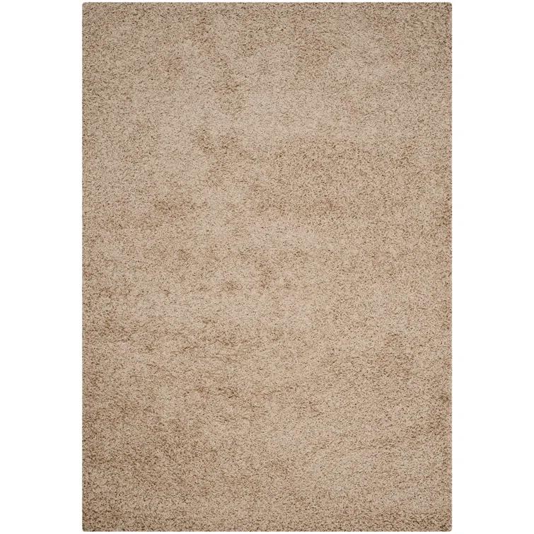 Gracie Oaks Atwell Sga-Athens Shag Performance Solid Color Rug