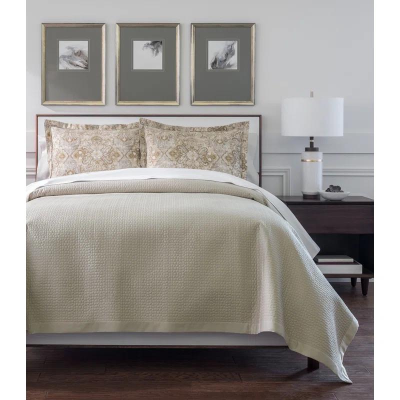 Peacock Alley Hamilton Quilted Coverlet