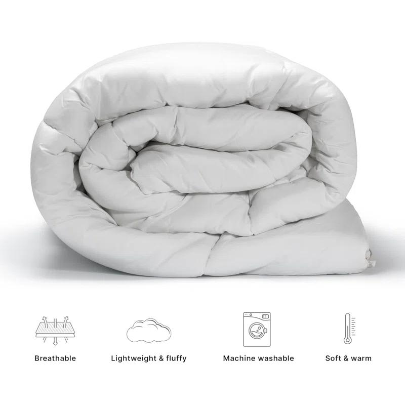 CGK Linens Premium Quality Goose Down Alternative Comforter - Warm & Lightweight