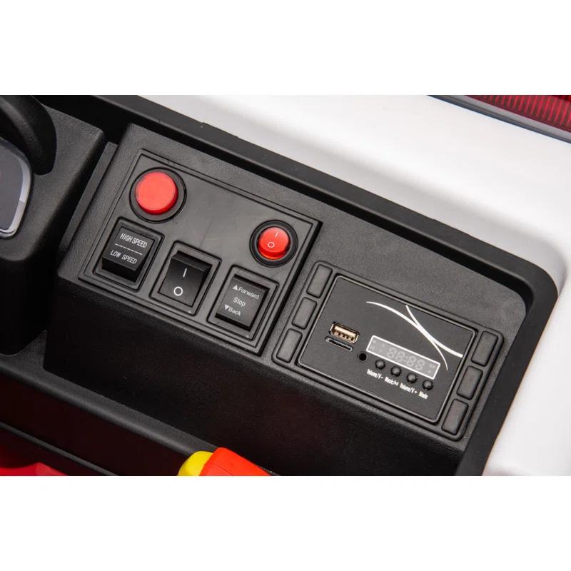 Freddo Freddo 24 Volt 2 Seater Police / Fire Department Battery Powered Ride On with Remote Control