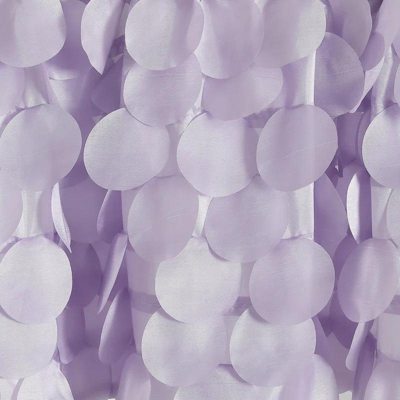 Lush Decor Gigi Scalloped Window Valance