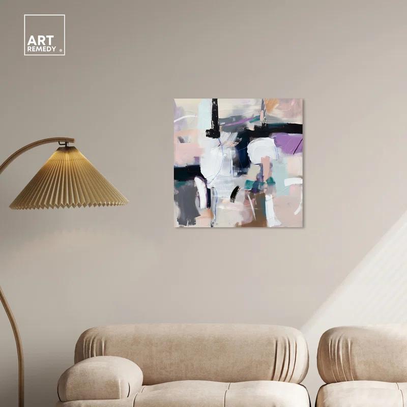 Art Remedy Development Pastel Color Abstract Wall Art by Art Remedy