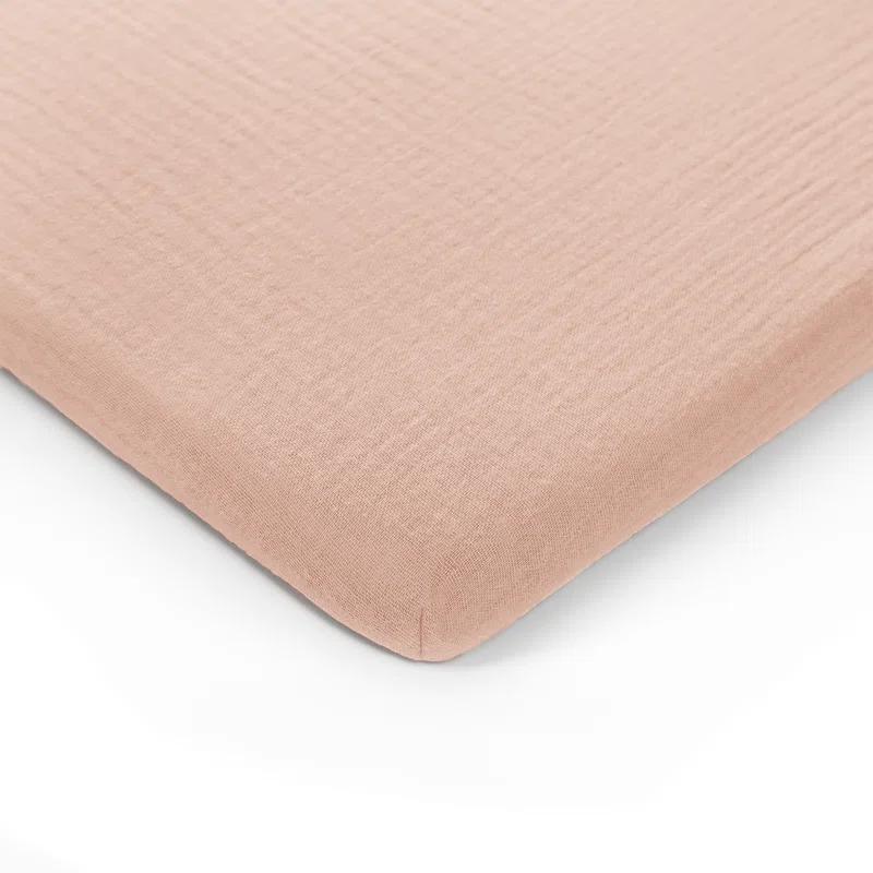 Comfy Cubs Fiited Sheets Cotton Blend Fitted Bassinet Sheet