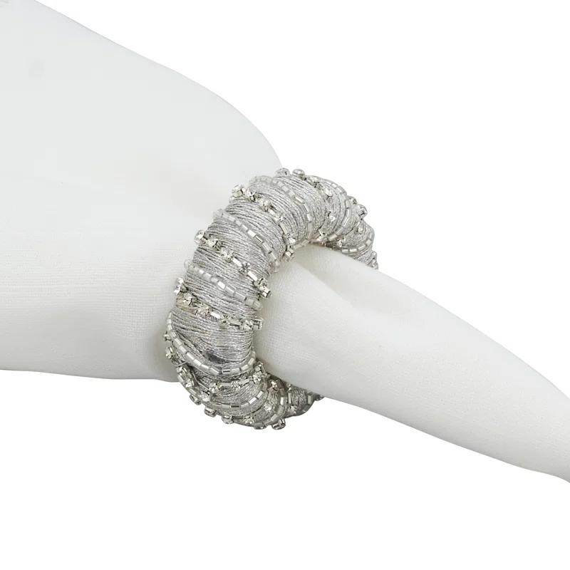 Saro Napkin Ring Collection Napkin Ring (Set of 4)