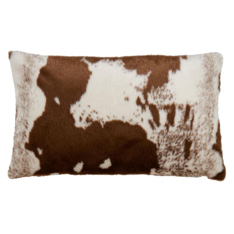 Saro Lait Collection Reversible Throw Pillow