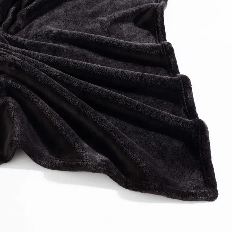 Eddie Bauer Eddie Bauer Ultra Lux Plush Solid Throw Blankets