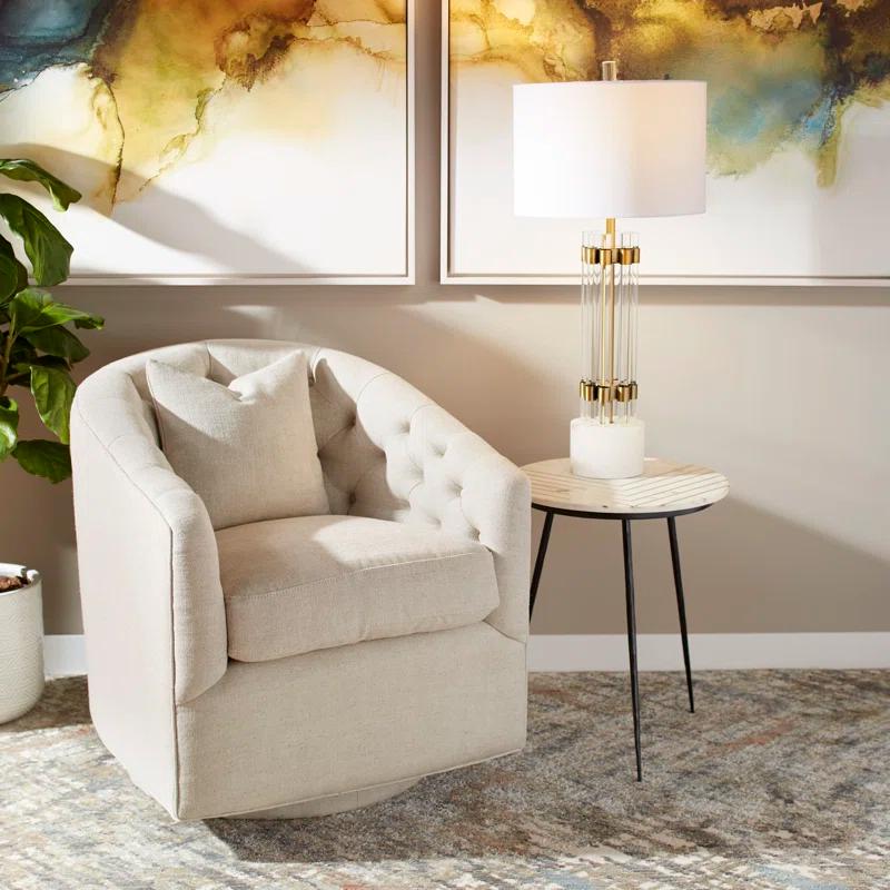 Cyan Design Ocassionelle Upholstered Swivel Armchair