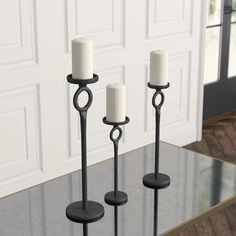 Milton Iron Candle Holder