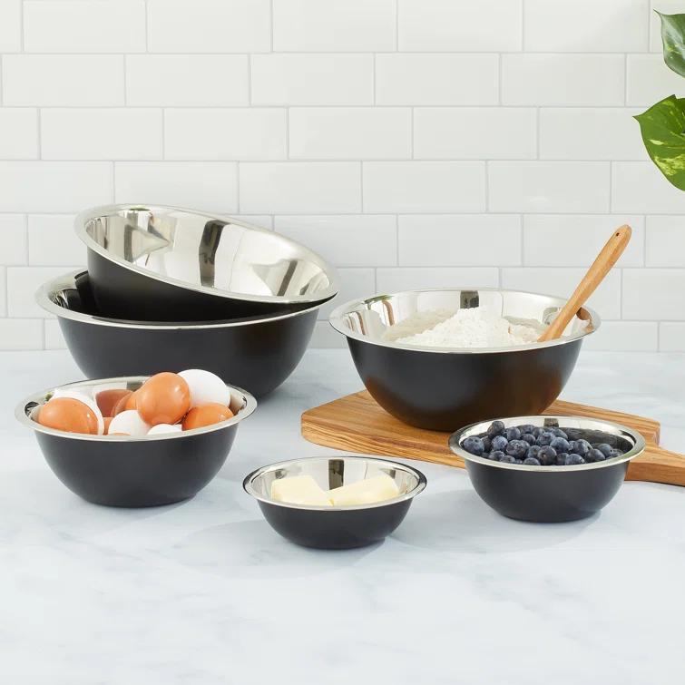 JoyJolt Joyjolt Stainless Steel Mixing Bowl, Set Of 6