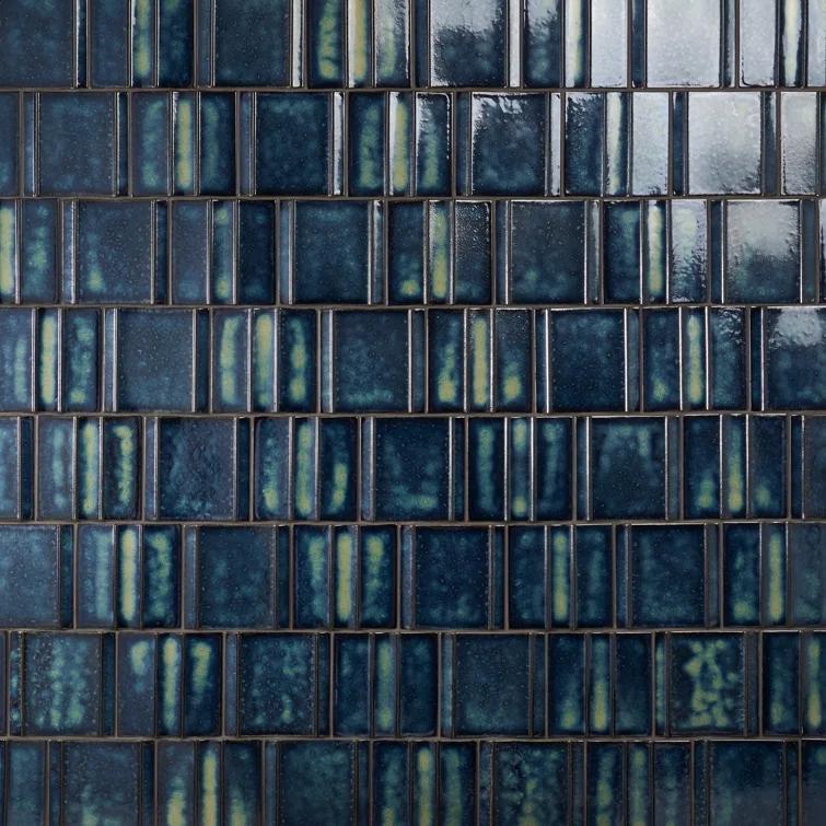 Ivy Hill Tile Metaru 5.82 In. X 5.82 In. 3D Metallic Look Matte Porcelain Wall Tile (7.82 Sq. Ft. / Case)