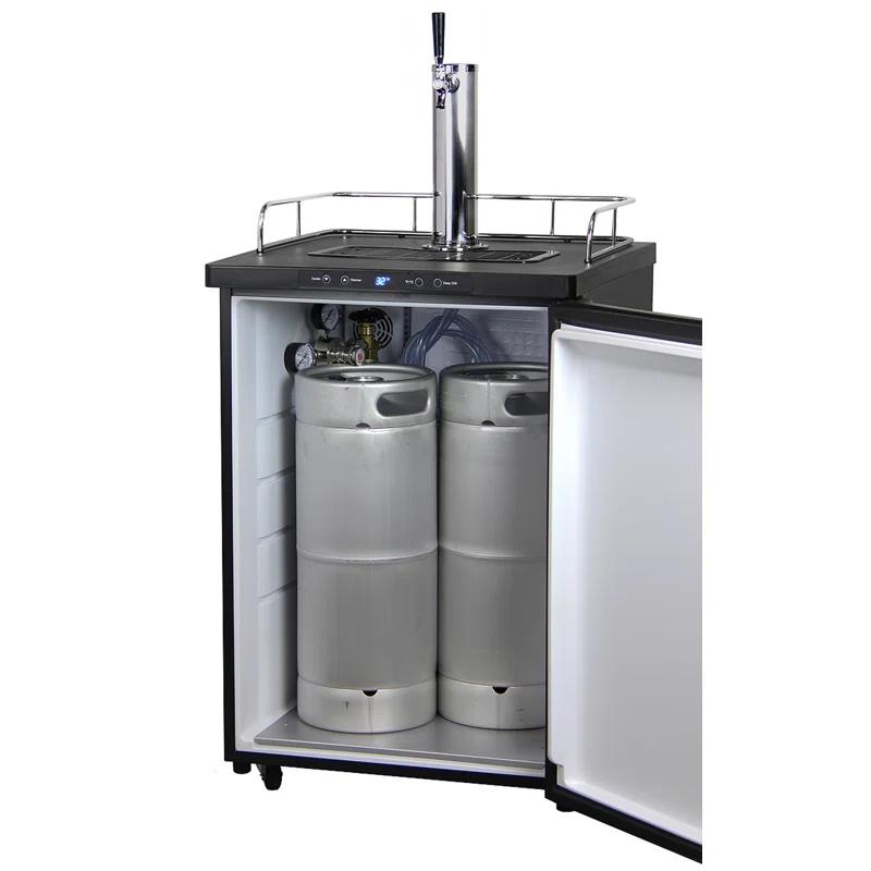Kegco Kegco Single Tap Freestanding Kegerator with Adjustable Temperature