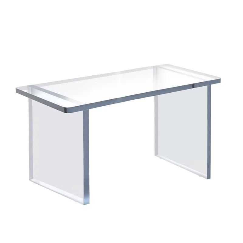 Azar Displays Clear Acrylic 22"W x 10"D x 12"H 1/2" Thick Deluxe Riser w/ Bumpers