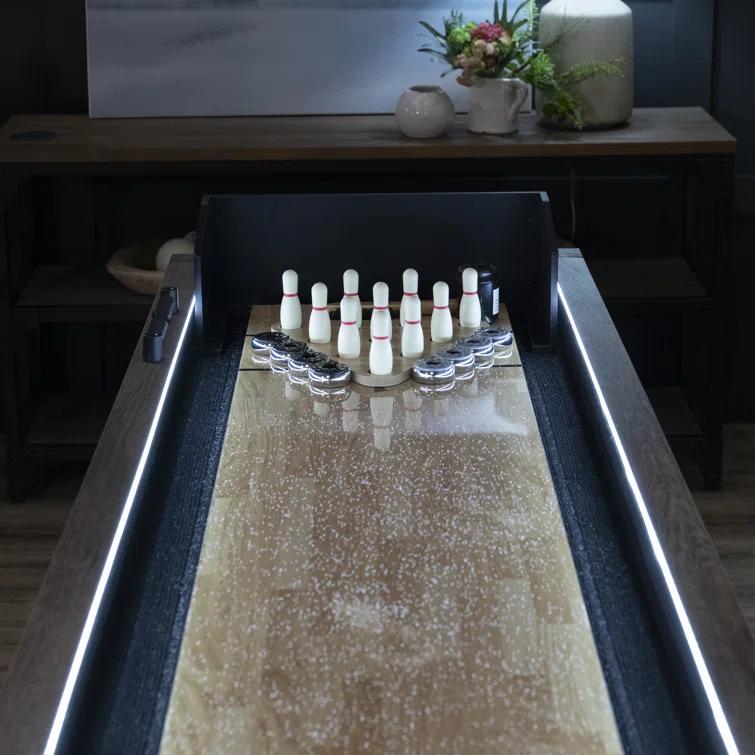 American Legend Brookdale American Legend LED 9' Shuffleboard Table