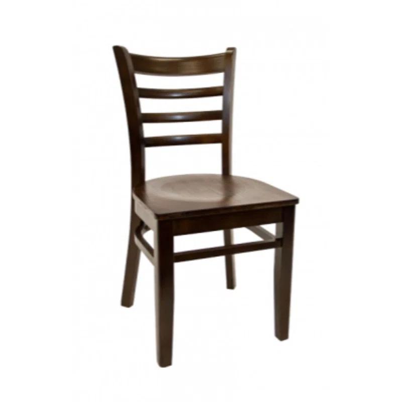Red Barrel Studio® Ladder Back Wooden Restaurant Chair