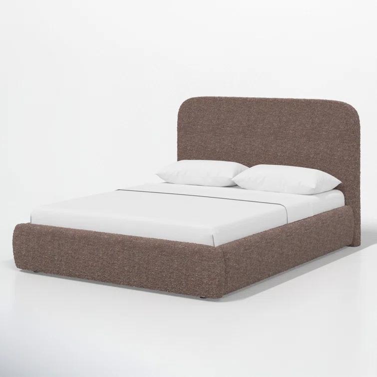 Zien Bed - Blue Velvet / Queen