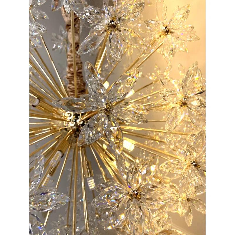 Michael Amini Bouquet 18 - Light Globe Chandelier