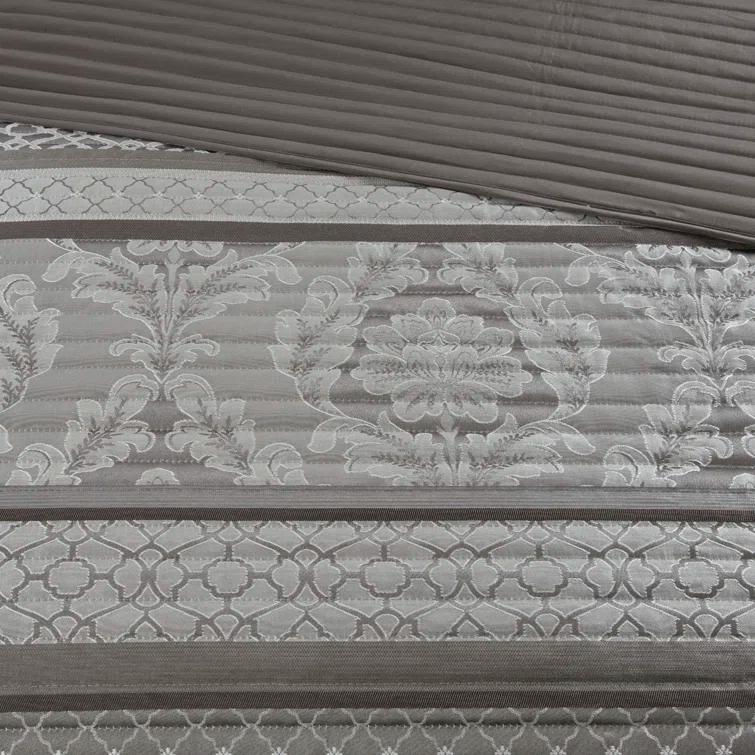 Madison Park Bellagio 7 Piece Jacquard Comforter Set