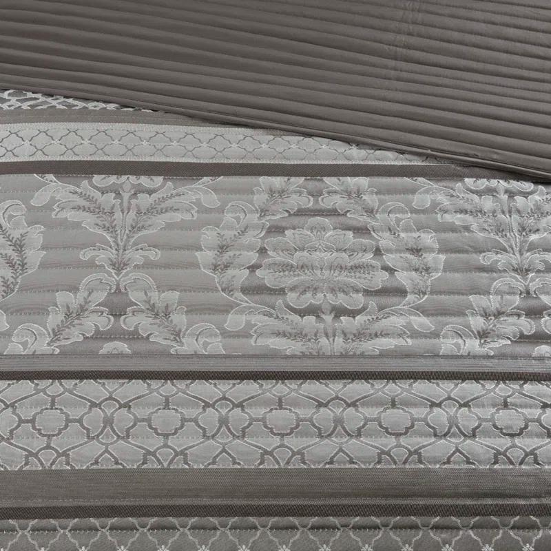 Madison Park Bellagio 7 Piece Jacquard Comforter Set
