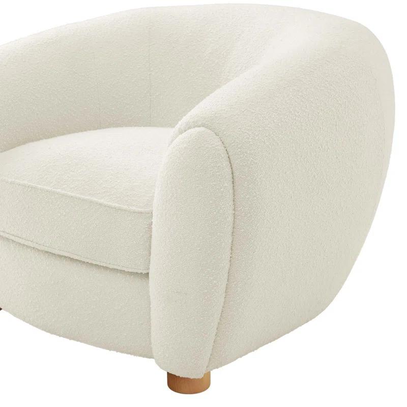 Modway Modway Abundant Boucle Upholstered Fabric Armchair