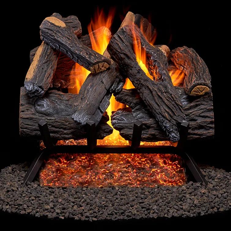 Duluth Forge Duluth Forge Vented Natural Gas Fireplace Log Set