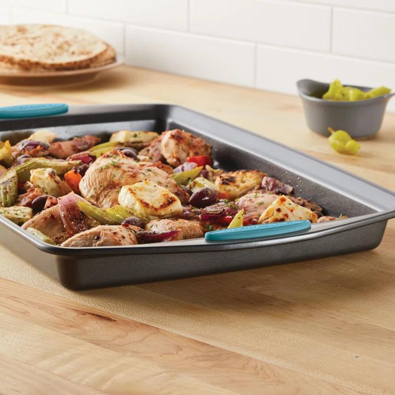 Rachael Ray Rachael Ray Nonstick Bakeware Cookie Pans / Baking Pans Set, 3 Piece