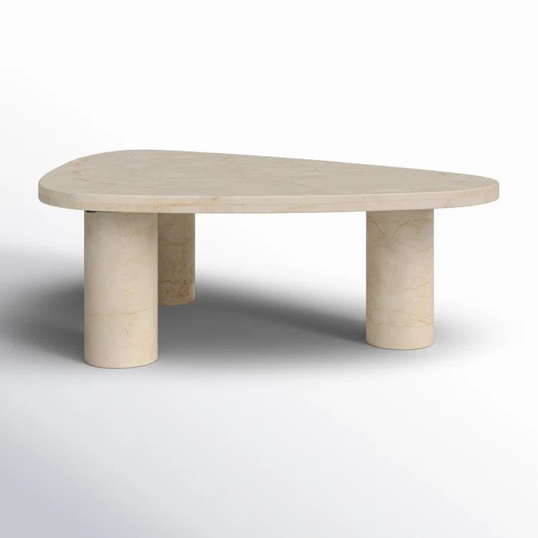 Mariano Coffee Table - Cream Marble / Large