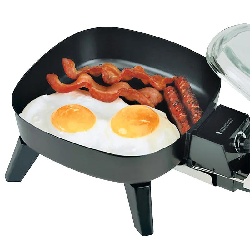Brentwood Appliances Brentwood Appliances 6'' Non Stick Electric Skillet with Glass Lid