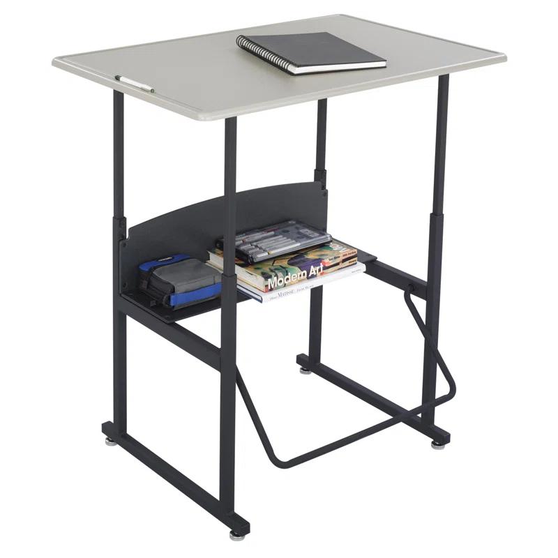 Safco Products Company AlphaBetter® Metal Adjustable Height Open Front Desk