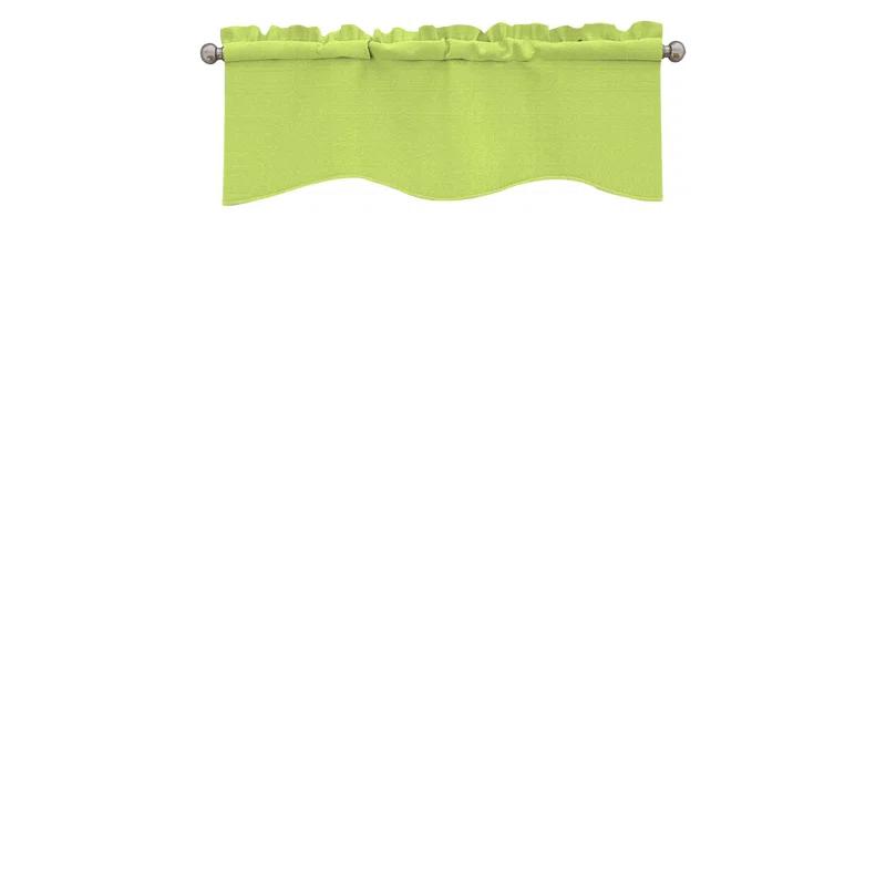 Eclipse Kendall Scalloped 42'' W Window Valance