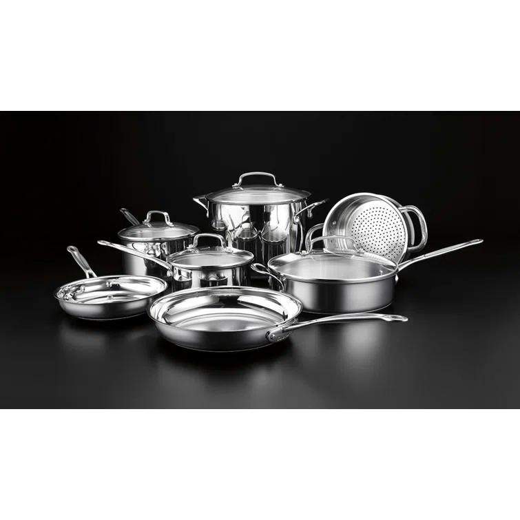 Cuisinart ® Chef's Classic™ 11-Piece Stainless Steel Cookware Set