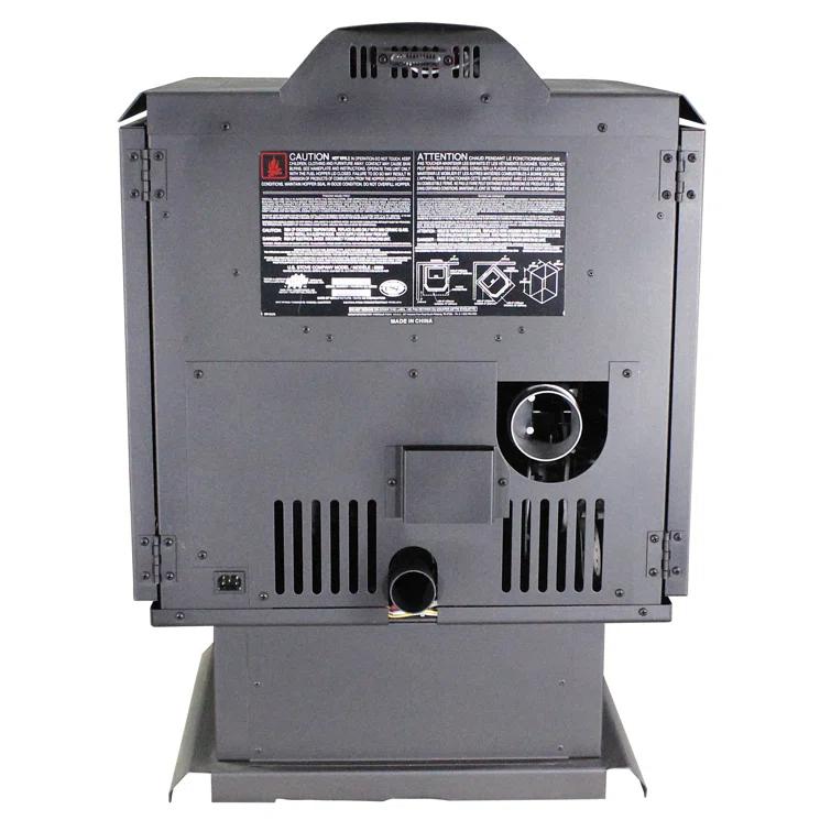 Ashley Hearth Ashley Bay Front Pellet Heater - Solid Fuel Appliance