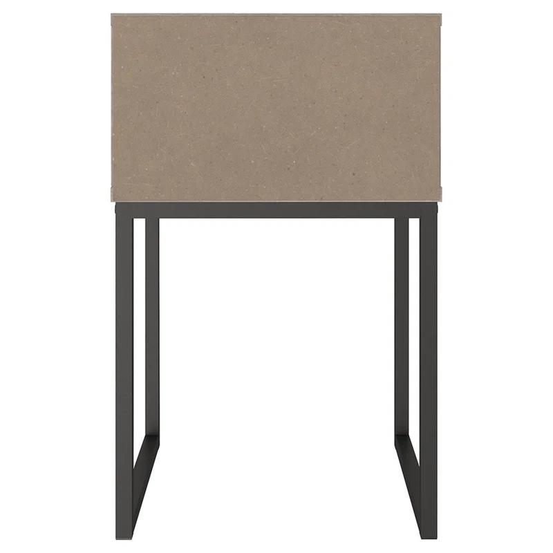 17 Stories Amayah One Drawer Wood Nightstand