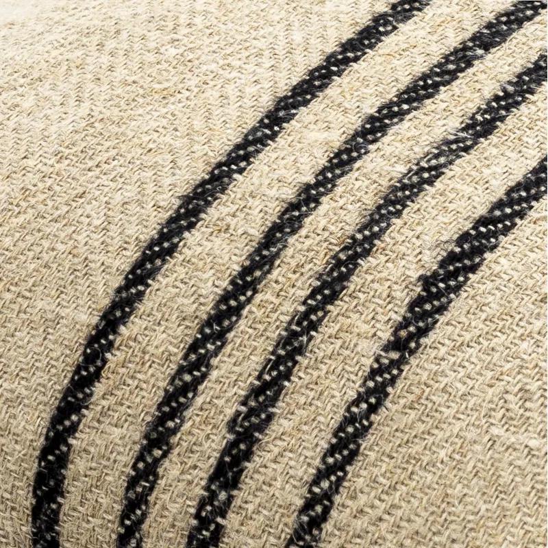 Becki Owens x Livabliss Becki Owens x Livabliss Brett Striped Linen Reversible Throw Pillow