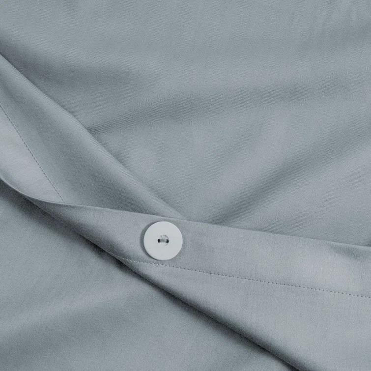 Bare Home 400 Thread Count Organic Cotton Sateen Duvet Cover Set