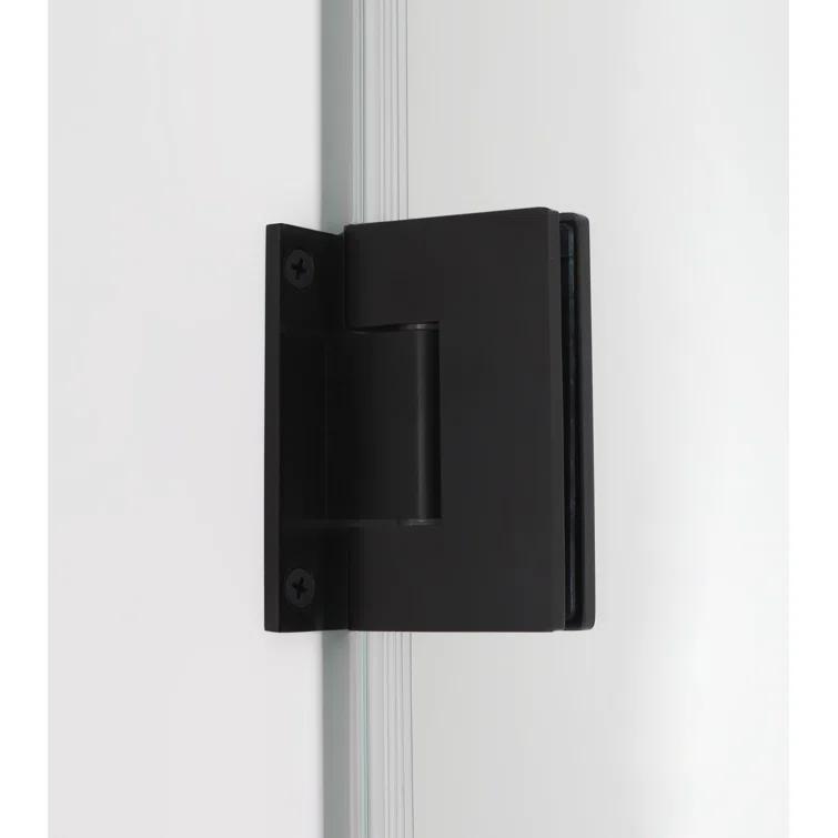 Aston Bromley 30" x 72" Rectangle Hinged Shower Enclosure SEN967EZ-MB-322630-10