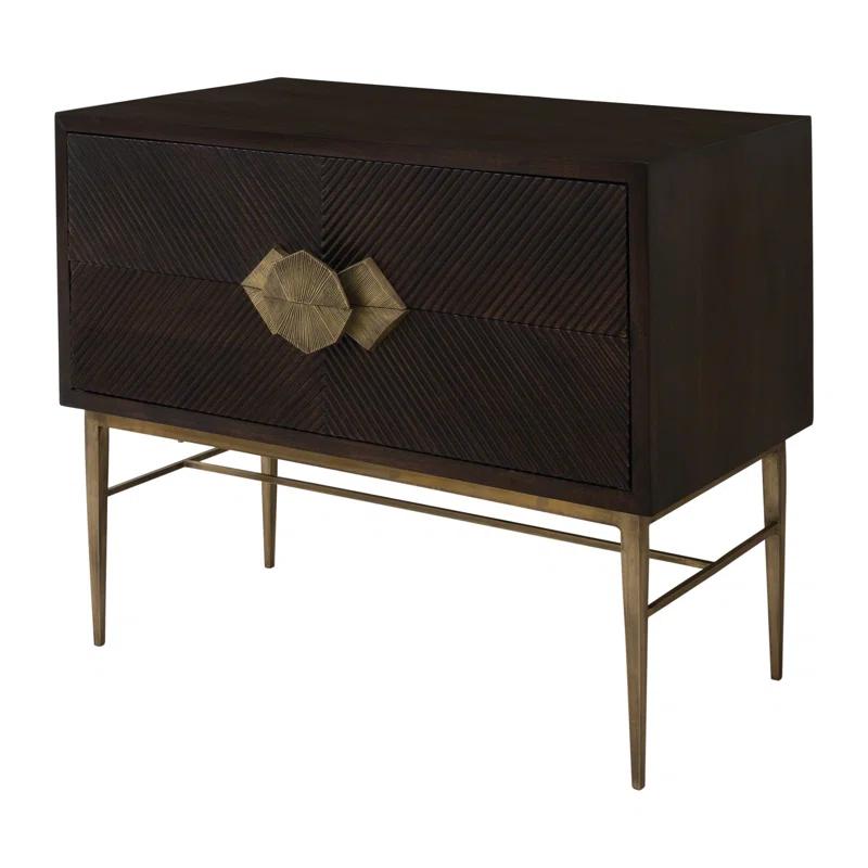 Global Views Galapagos Two-Drawer Chest