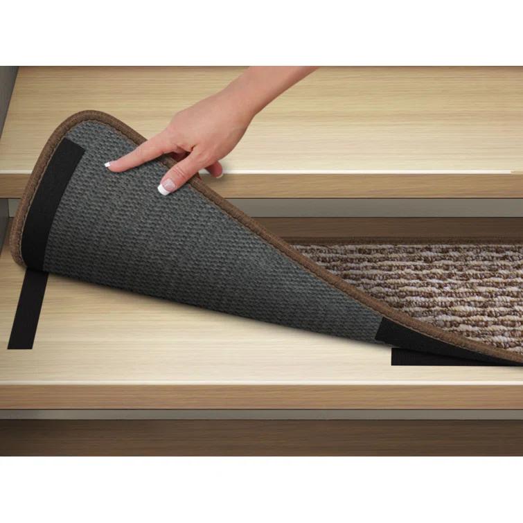 House Home & More Attachable Stair Tread Size Non-Slip Stair Tread