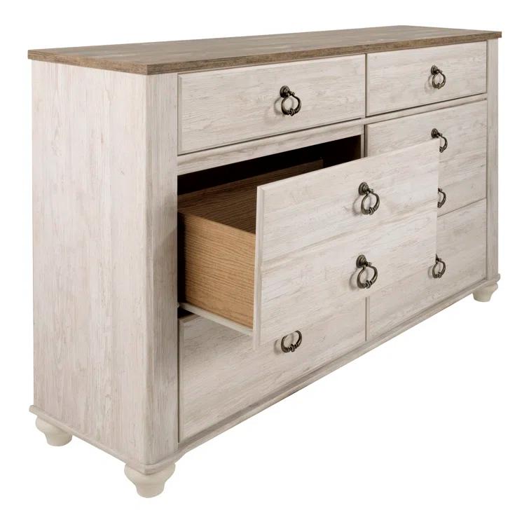 Ophelia & Co. Barzan 60.94'' W 6 - Drawer Dresser