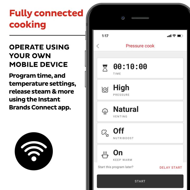 Instant Pot ® 6-Quart Pro Plus ™ Smart Pressure Cooker