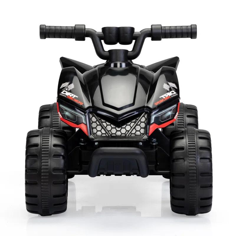 TOBBI_TOYS 6V ATV Battery Powered ride on Car  With Bluetooth, Music, Lights, Simple Operation for Toddlers