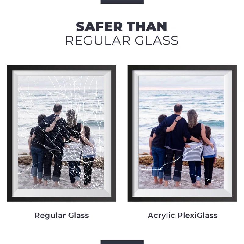 Fab Glass and Mirror Acrylic Sheet (Set of 2)